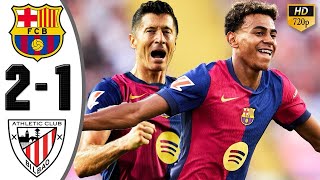 Barcelona vs Athletics Bilbao Goals amp Extended Highlights [upl. by Melvyn610]