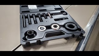 Harbor Freight Pittsburgh Automotive Pulley Puller and Installer Review [upl. by Gies]