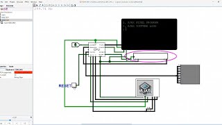 RGB display working with my 8bit variable BYTE legnth instruction computer Logisim Evolution [upl. by Manton790]