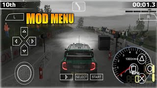 WRC PPSSPP MOD GAMEPLAY MOD MENU HD GRAPHICS [upl. by Enaj]