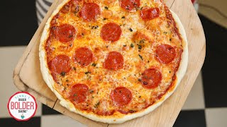 Fast and Easy 15Minute Pizza Recipe No Yeast [upl. by Elleunamme]