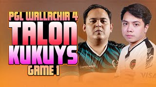 TALON vs KUKUYS  GAME 1  WATCH PARTY WITH GABBI YOWE PALOS JING SEP AND JG  PGL Wallachia S4 [upl. by Ammeg]