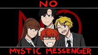 Mystic Messenger Animatic  No  Meghan Trainor [upl. by Dickey]