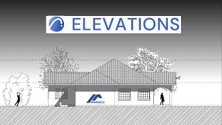 ArchiCAD Elevations  Settings and Illustration [upl. by Ameline]