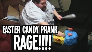 EASTER CANDY PRANK RAGE [upl. by Aisitel845]