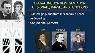 Delta functions Dirac delta and Kronecker delta for continuous and discrete function synthesis [upl. by Oilejor]