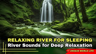 ✅ Beautiful Stream In Deep Forest River Sounds For Sleep For Stress Reliever For Relaxation For Yoga [upl. by Yelkcub53]