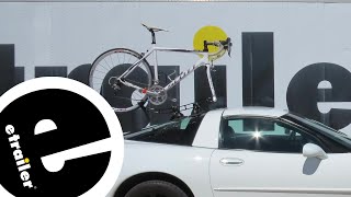 etrailer  SeaSucker Komodo Trunk Bike Rack Review [upl. by Kameko]