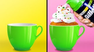 25 EASIEST 1MINUTE DESSERTS [upl. by Oreves]