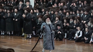 Bobov Rebbe Mitzvah Tantz Shvat 5777  2017 [upl. by Bryant]