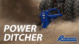 Power Ditcher  Remlinger Mfg [upl. by Gensler]