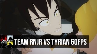 RWBY Team RNJR vs Tyrian 60FPS Test [upl. by Yt]