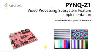 Video Processing Subsystem Feature Implementation on Zynq PYNQ [upl. by Eruot780]