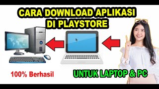 Cara Download PlayStore di PC  laptop  Window  Mac [upl. by Tenahs]