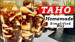 How to cook Homemade TAHO using Soy Milk Fastest Way  Jhaspatula [upl. by Feriga588]