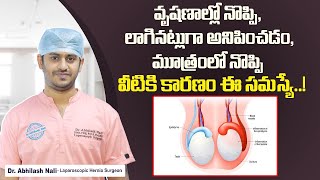 Common Causes of Testicular Pain  Epididymitis Symptoms and Treatment in Telugu  Dr Abhilash Nali [upl. by Naylor825]