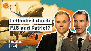 General Freuding und ExUSGeneral Hodges über UkraineHilfe und militärische Lage  ZDFheute live [upl. by Nevaed378]