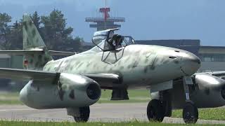 Messerschmitt Me 262 flys again over Zeltweg 4K [upl. by Caye516]