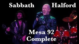 Black Sabbath w Rob Halford 1992 full [upl. by Aerdnael335]