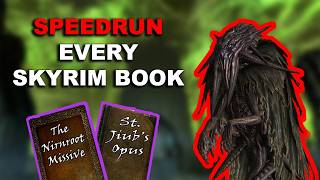 I collected all 405 books in Skyrim so you dont have to Speedrun [upl. by Higgins27]