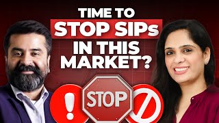 Should you stop Mutual Fund SIPs in a falling stock market [upl. by Lareena929]