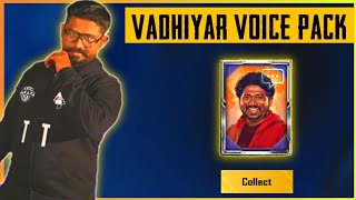 Omg 😱 Bgmi Tamil Voice Pack is Here 🔥 Vadhiyar Voice Pack  Kumari Gamer [upl. by Hyams]