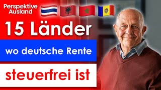 In diesen 15 Ländern die deutsche Rente fast steuerfrei beziehen [upl. by Elysha]