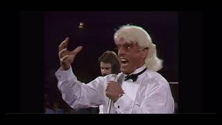 Sting ruins Ric Flair Day on World Championship Wrestling  January 29th 1988 JCP WCW NWA [upl. by Aivatnohs]