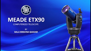 Meade ETX90 Telescope Review [upl. by Mehetabel]