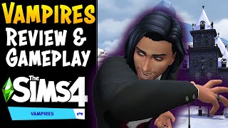 An Example of Good DLC Yes But Sims 4 Vampires Gameplay Review [upl. by Ivets]