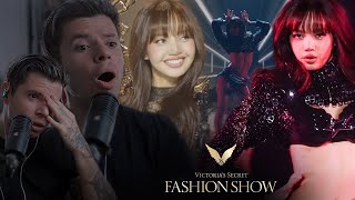 LISA ‘ROCKSTAR’ amp ‘MOONLIT FLOOR’ VICTORIA SECRET Fashion Show REACTION  DG REACTS [upl. by Kevon]