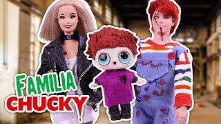 🔪 CHUCKY y su FAMILIA 🔪 Transformados en BARBIE KEN y LOL Sorpresa  Transformaciones Fantásticas [upl. by Brandise542]