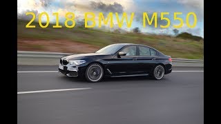 2018 BMW M550i xDrive Review [upl. by Nadean]