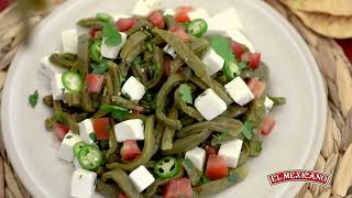 Authentic Nopalitos Salad  Ensalada de Nopales [upl. by Nylirrej]