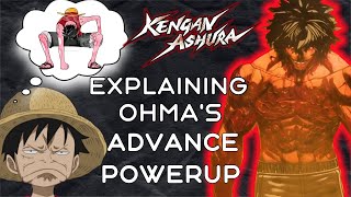 Ohma Tokitas Advance Power Up Explained Kengan Ashura [upl. by Nemajneb669]