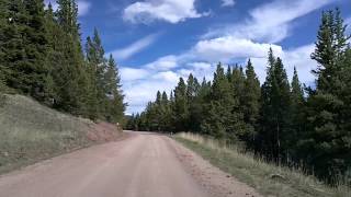 Breckenridge amp Boreas Pass Road Colorado Time Lapse Dashcam [upl. by Rambort]