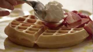 How to Make Waffles  Allrecipescom [upl. by Hayikat]