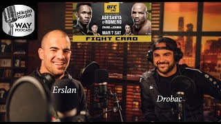 ADESANYA vs ROMERO UFC 248  Prognoza IVAN ERSLAN amp SAŠA DROBAC  Nikola Radin WAY PODCAST [upl. by Ytsanyd]