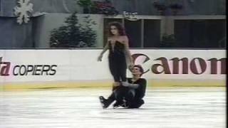 Klimova amp Ponomarenko CIS  1992 Europeans Ice Dancing Free Dance [upl. by Akiem764]