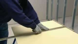 Gyproc Glasroc H TILEBACKER How To  Installation Video [upl. by Alcus]