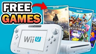 How to get FREE Games on Wii U Homebrew [upl. by Osber]