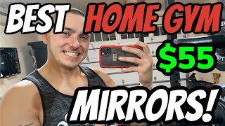 CHEAP FRAMELESS WALL MIRRORS  Extra Large Full Length Home Gym or Studio Mirror Home Depot 36 x 60 [upl. by Andre247]