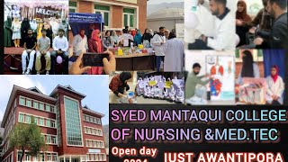 syed mantaqi college of nursing  iust awantipora kashmir  iust jk  open day iust 2024  junaid [upl. by Yirinec]