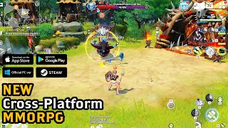 TOP 10 New CrossPlatform MMORPG for PC Android iOS Mobile 2023 [upl. by Oelak]