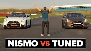 2017 Nissan GTR Nismo Vs Tuned 660hp GTR Drag Races Lap Times amp Review [upl. by Vanthe560]