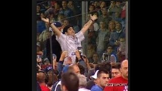 MARADONA TORNA A NAPOLI DOPO 14 ANNI [upl. by Ilene]