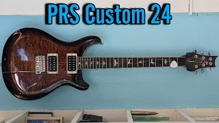 PRS Custom 24 SE Quilted Black Gold Sunburst [upl. by Corene863]