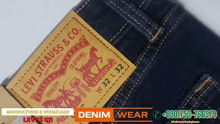 LEVIS 511 JEANS  SLIM FIT  DENIM WEAR  WHOLESALE [upl. by Gonyea231]