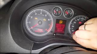 Reseteo Aviso Inspeccion Taller AUDI A3 2 8P1 2003 2012 Reset Service [upl. by Anna-Diane238]