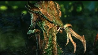 Hydralisk Evolution Impaler and Lurker Starcraft 2 Heart of the Swarm [upl. by Inaffets]